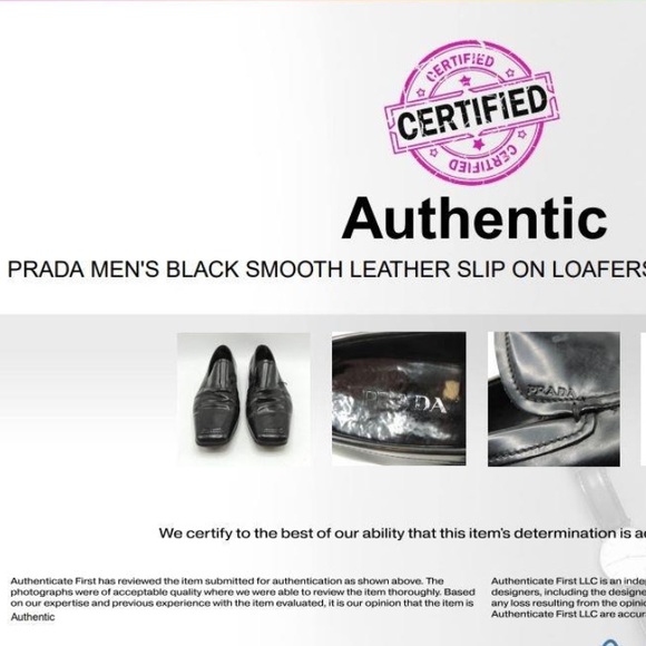 Prada , mens classic shoes in black , men’s size 7.5 - Picture 8 of 8